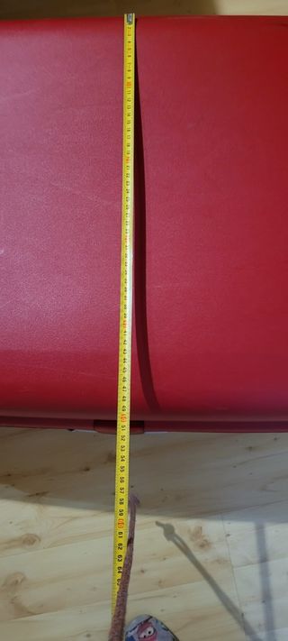 Maleta Samsonite roja - 77cm