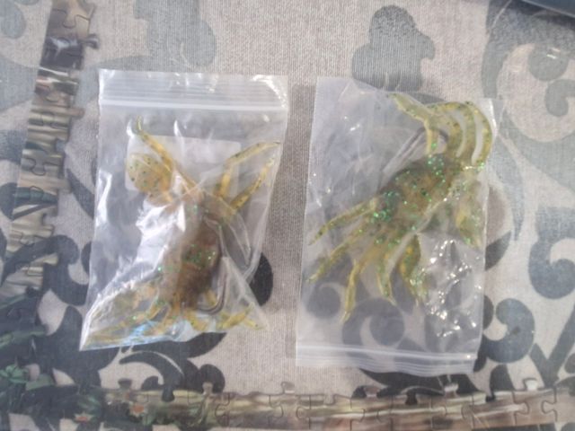 2 Señuelos cangrejo