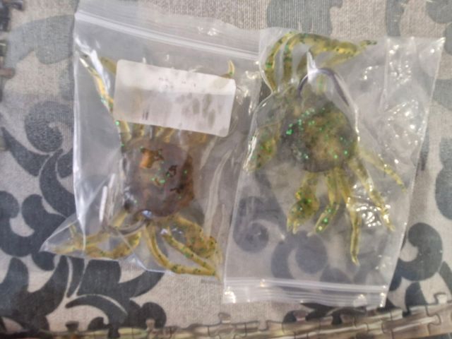 2 Señuelos cangrejo