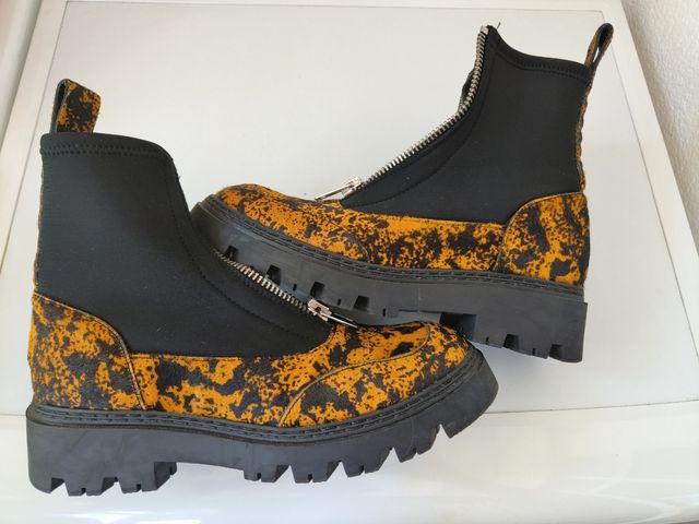 Botas Bimba y Lola - Marrón-Negras