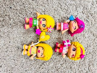 4 muñequitas Pinypon