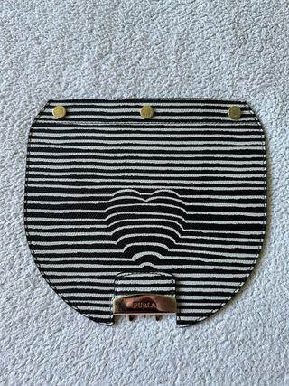 Solapa Furla - Nueva - Blanco y Negro