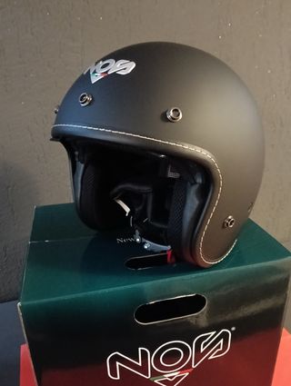 Casco moto NOA NS1 nero opaco tg S