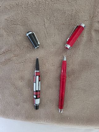 Estuche Coca-Cola vintage con bolígrafos