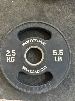 Discos peso Bodytone 2.5kg