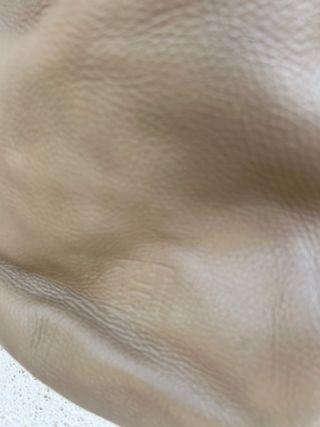 Borsa a spalla hobo - Pelle beige