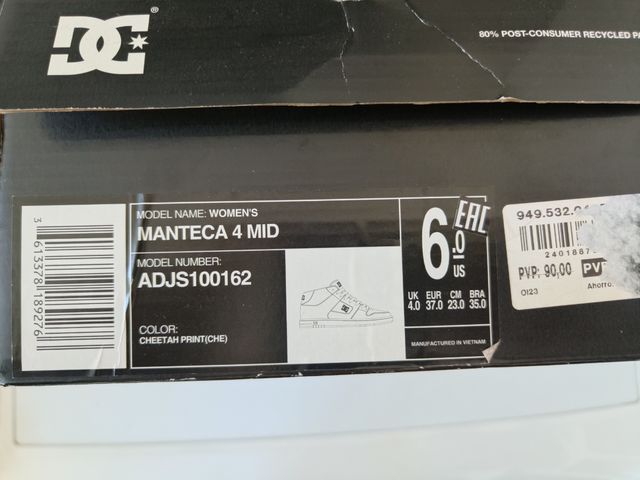 Zapatillas DC - Sneakers altas multicolor