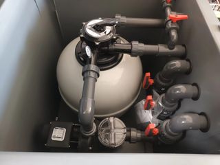 Depuradora piscina - Filtro arena