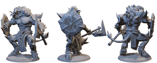 Miniatura Minotauro in resina (D&D)