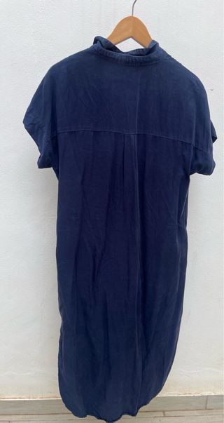 Vestido camisero Parfois azul - XS