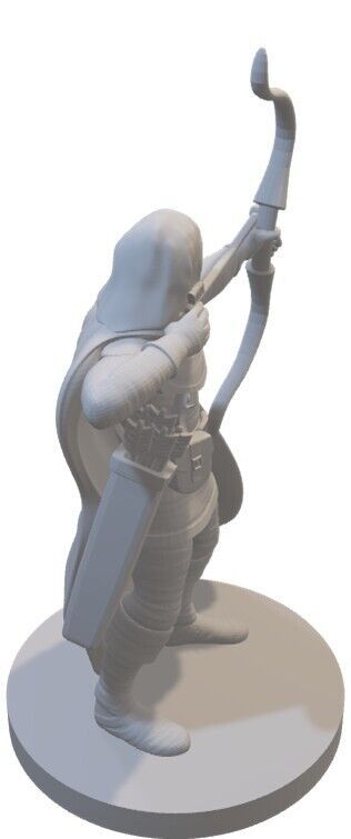 Miniatura Arciere in resina (D&D)