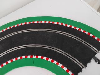 Scalextric cruvas con bordes