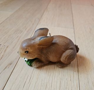 Candela coniglio di design vintage 12cm