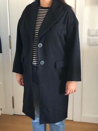 Abrigo negro Bimba y Lola - Talla S