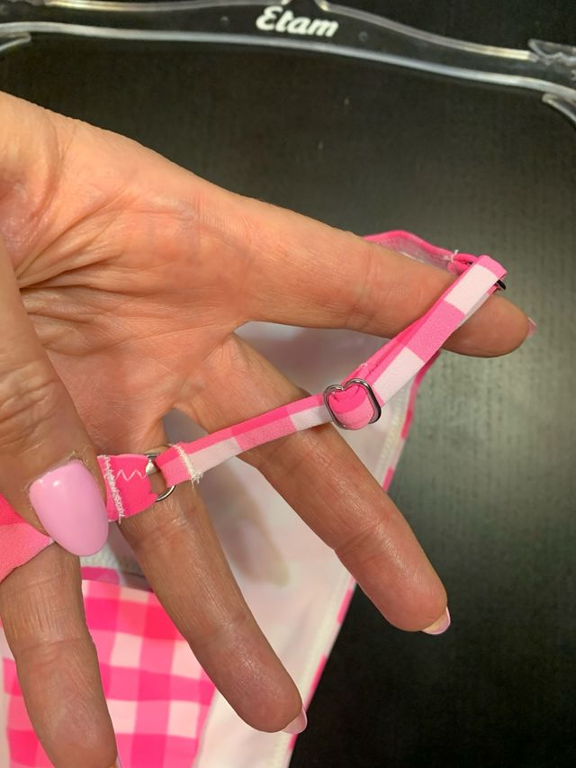 Slip Bikini Etam rosa tg L (40)