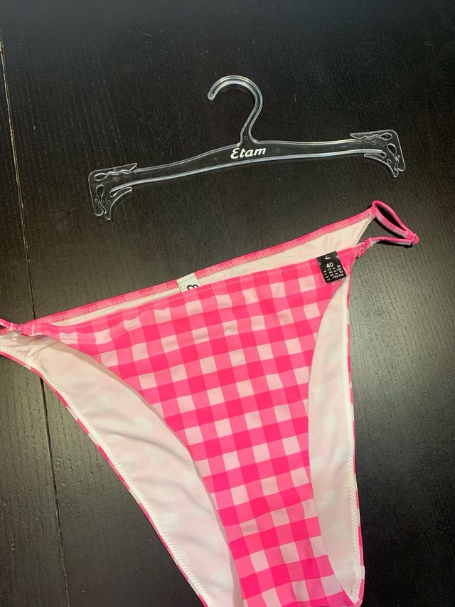 Slip Bikini Etam rosa tg L (40)