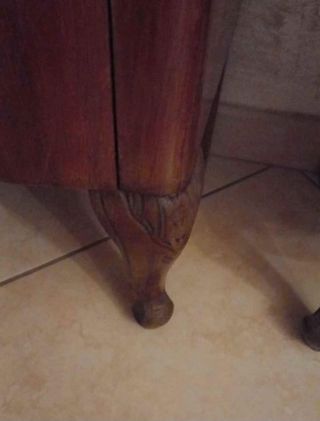 Coppia comodini legno anni '50