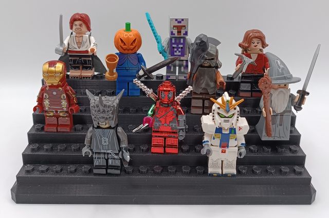 Base Espositore Compatibile LEGO Supporto Stand