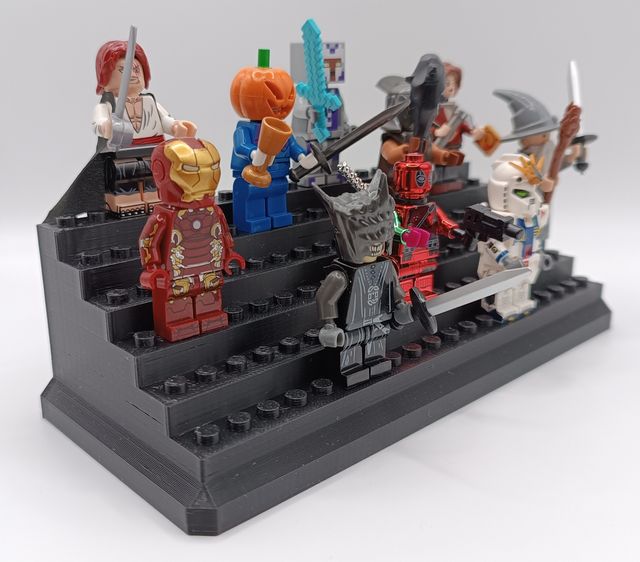 Base Espositore Compatibile LEGO Supporto Stand