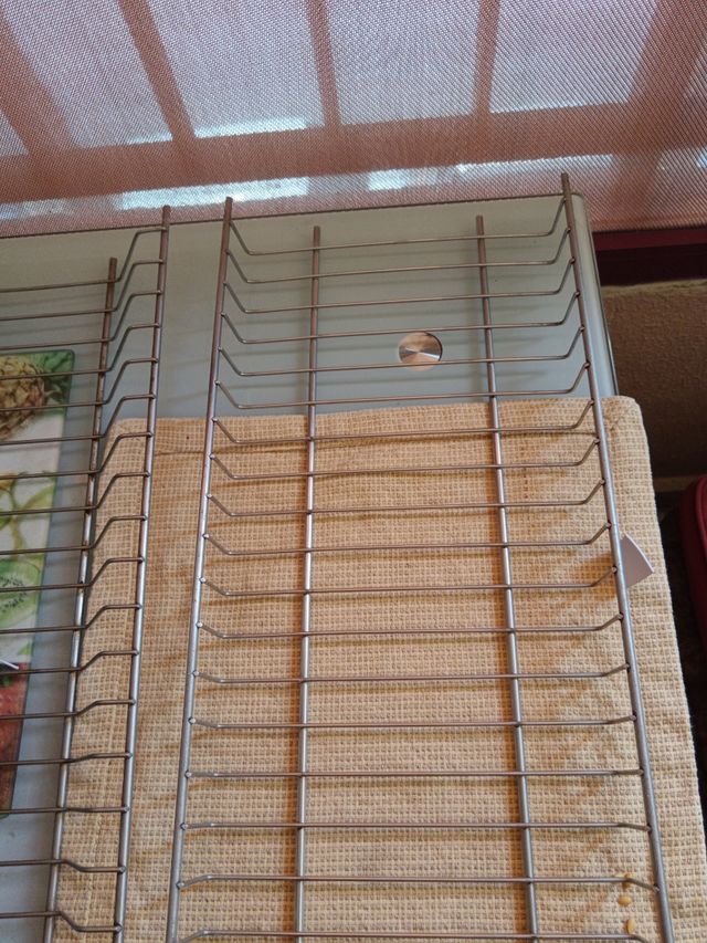 2 Escurridores de acero: Platos & Vasos