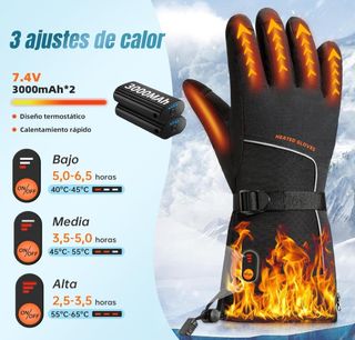 Guantes térmicos - Calefacción eléctrica