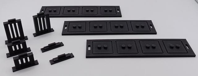 Base Espositore Compatibile LEGO Supporto Stand