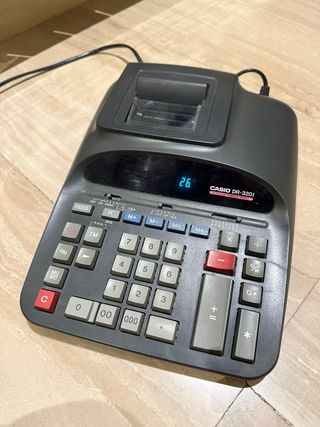 Calculadora Casio DR-3201 Impresora
