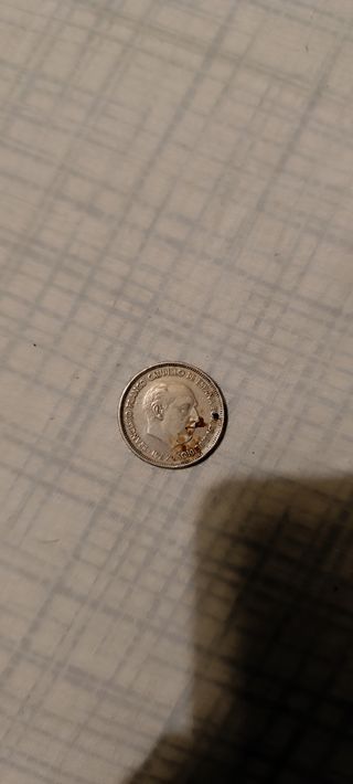 Moneda 25 Ptas Franco España
