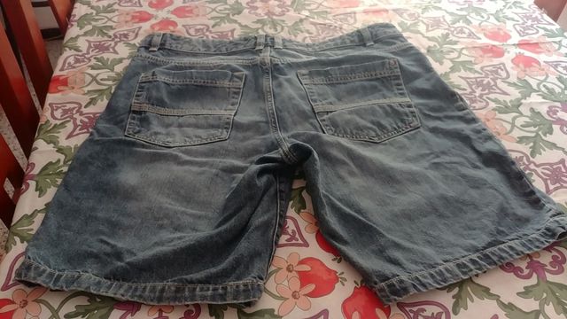 Pantalones cortos vaquero hombre