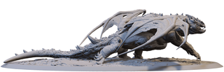 Miniatura Drago Fantasy in resina (D&D)