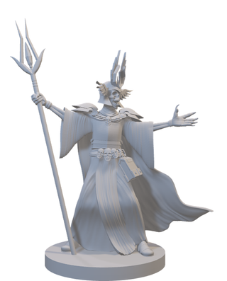 Miniatura Lich in resina (D&D)