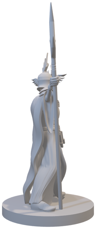 Miniatura Lich in resina (D&D)