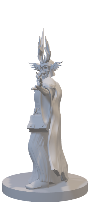 Miniatura Lich in resina (D&D)