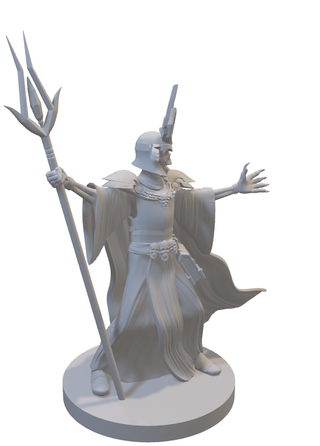 Miniatura Lich in resina (D&D)