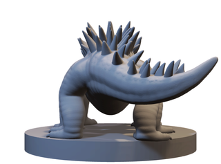 Miniatura Basilisco in resina (D&D)