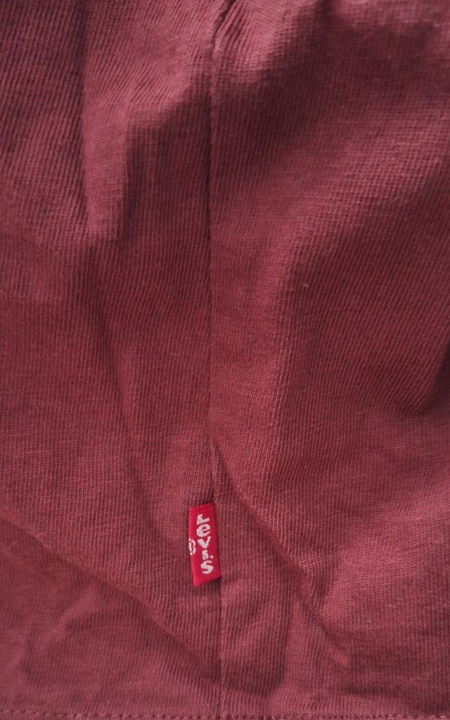 Maglietta Levi's Uomo Rosso Tg.S