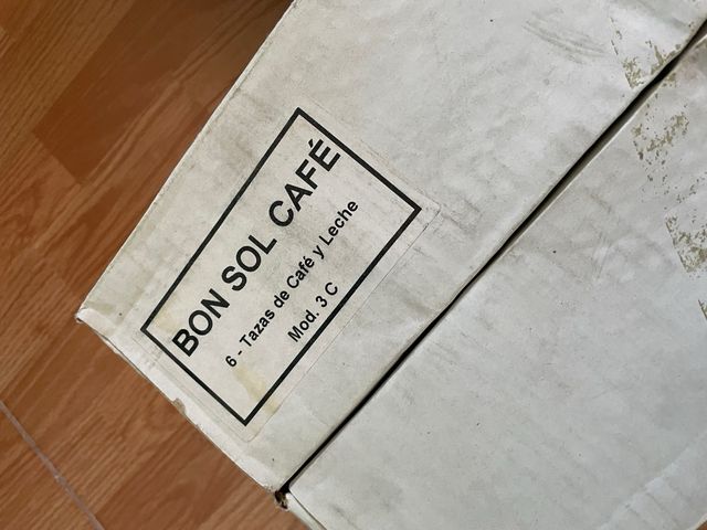 Juego tazas café Cup & Saucer y Ronnefeldt