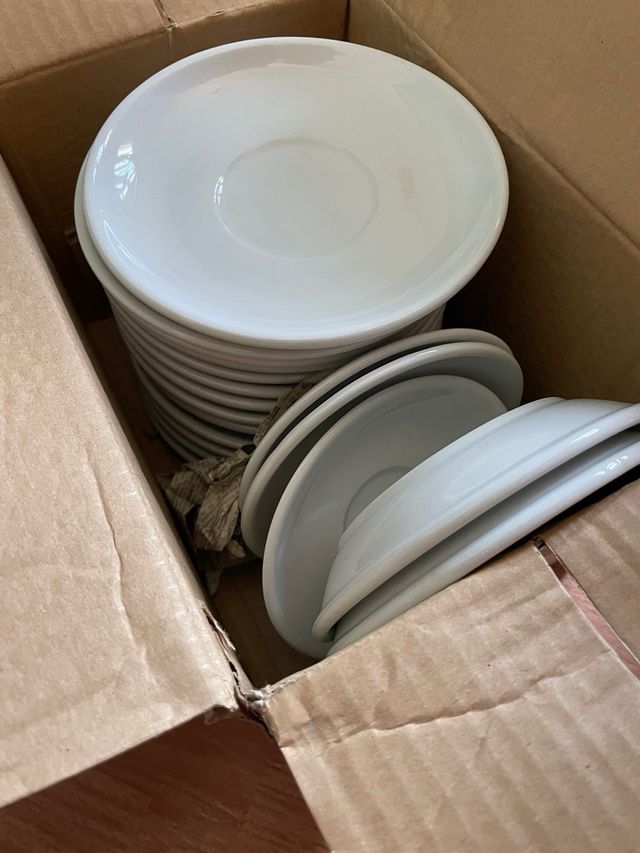 Juego tazas café Cup & Saucer y Ronnefeldt