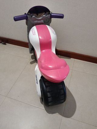 Correpasillos Moto Niña - Rosa