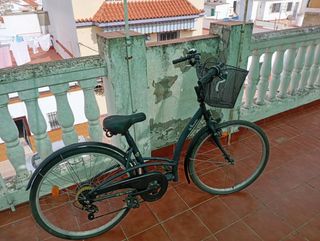 Bicicleta paseo adulto negra