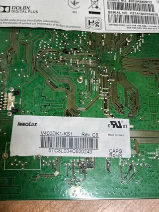 PLACA TCOM, de Philips 40PUK6809/12, (ref-193)