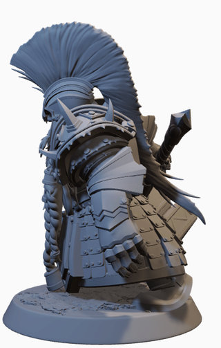 Miniatura Nano Guerriero in resina (D&D)