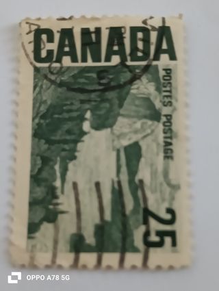 Selos antigos - Espanha e Canadá