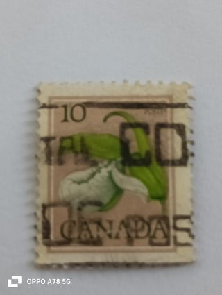 Selos antigos - Espanha e Canadá