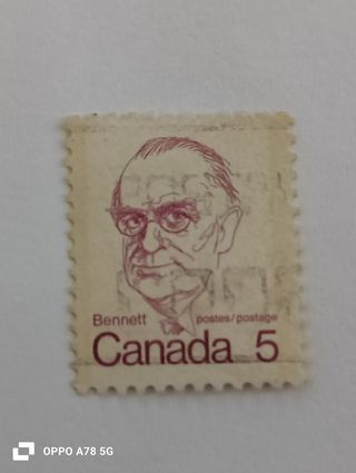 Selos antigos - Espanha e Canadá