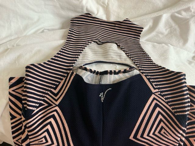 Vestido mini Víctor Ibiza Estampado geométrico