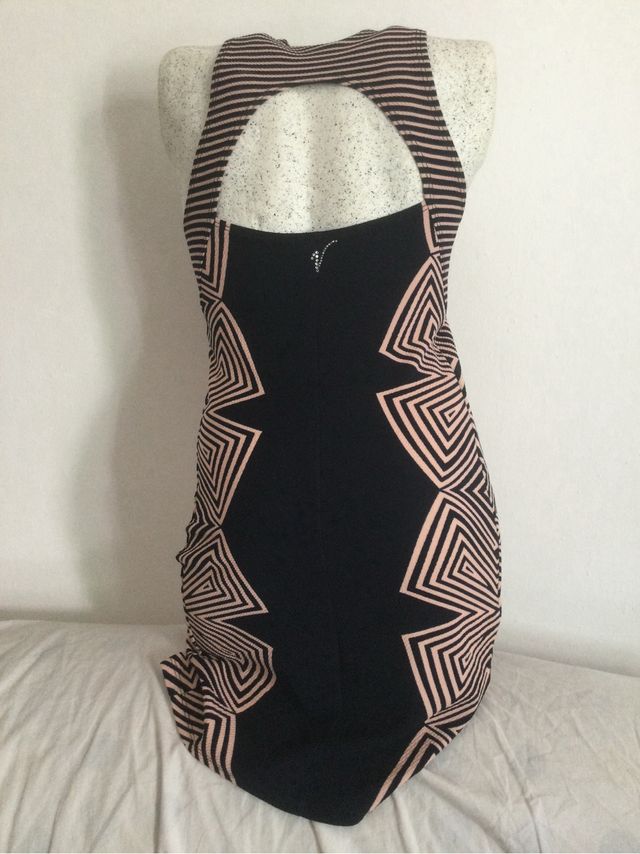 Vestido mini Víctor Ibiza Estampado geométrico