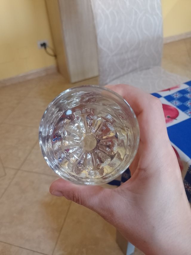 6 bicchieri liquore vintage