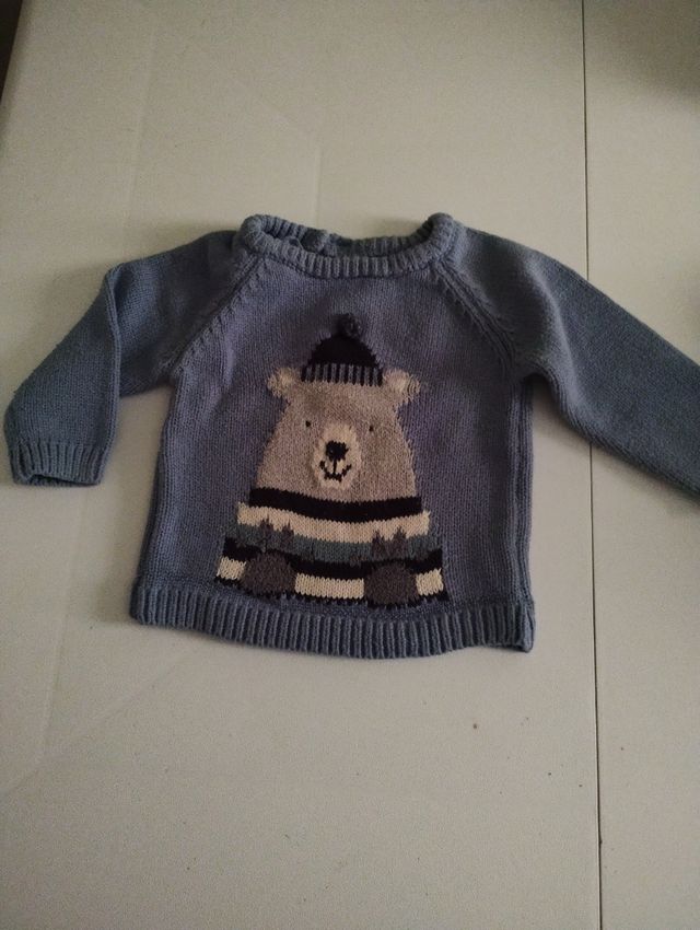 Peto pana + Suéter bebé (6 meses)