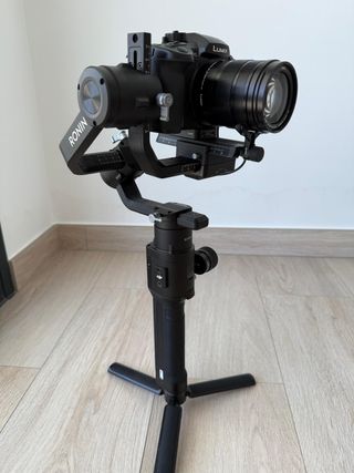 Pack GH5 + dron Phantom 4 + gimbal + mochila